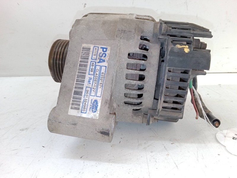 Recambio de alternador para peugeot 306 (7b, n3, n5) 1.6 sr referencia OEM IAM 9631324980  63321671