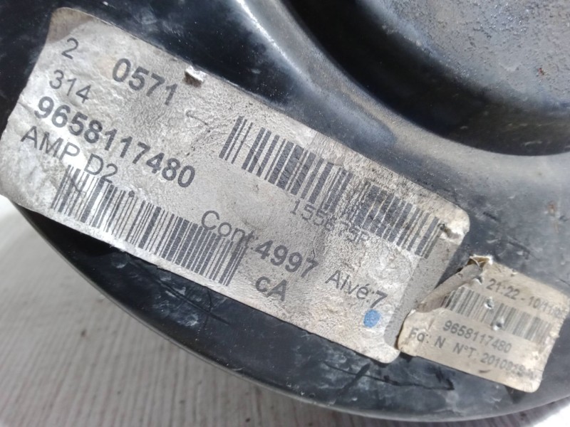 Recambio de servofreno para peugeot 407 (6d_) 2.0 hdi 135 (6drhrh, 6drhre, 6drhrg, 6drhrj) referencia OEM IAM 9658117480  037862