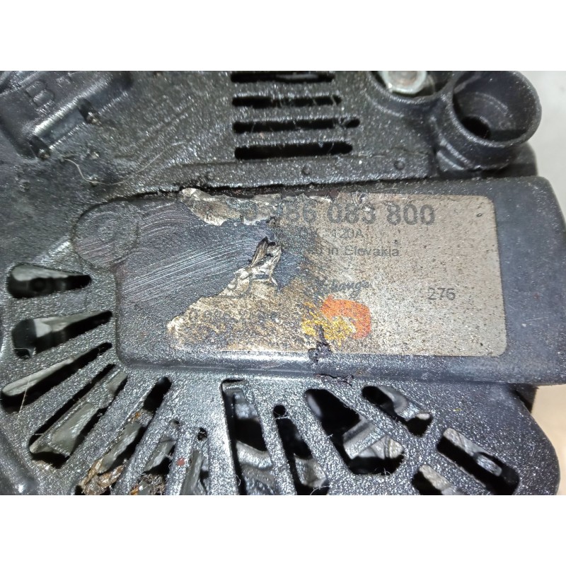 Recambio de alternador para citroën c1 ii (pa_, ps_) 1.2 vti 82 referencia OEM IAM 0986083800  