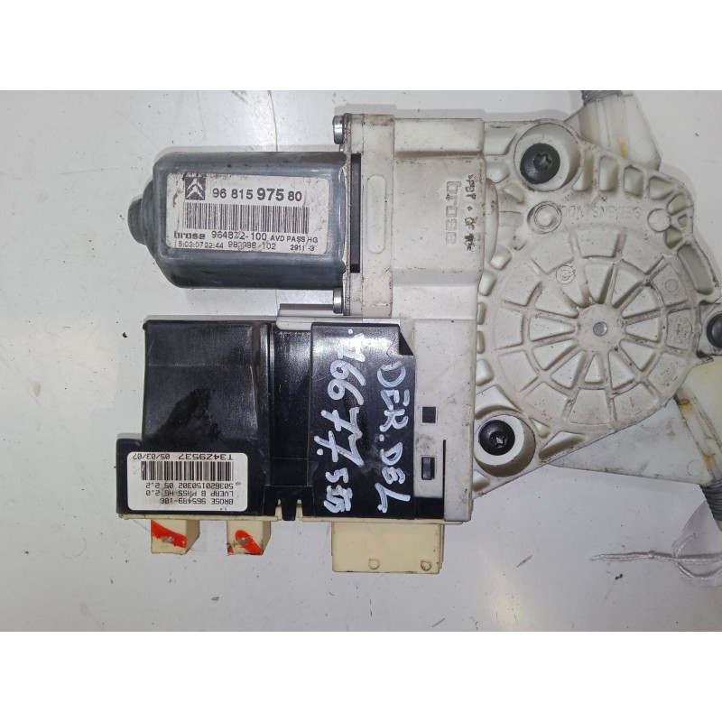 Recambio de elevalunas electrico delantero derecho para citroën c5 ii (rc_) 1.6 hdi (rc8hzb) referencia OEM IAM 9681597580  