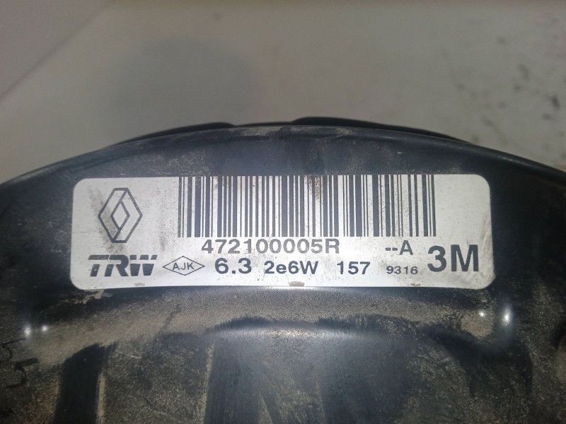 Recambio de servofreno para renault megane iii hatchback (bz0/1_, b3_) 1.6 16v (bz0h) referencia OEM IAM   