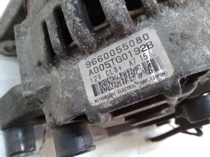 Recambio de alternador para peugeot 207/207+ (wa_, wc_) 1.4 referencia OEM IAM 9660055080  A005TG0192B Recambio de alternador para peugeot 207/207+ (wa_, wc_) 1.4 referencia OEM IAM 9660055080  A005TG0192B