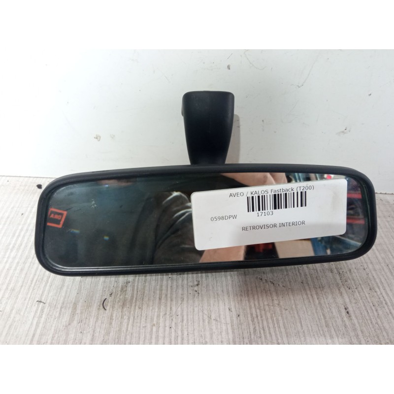 Recambio de retrovisor interior para chevrolet aveo / kalos hatchback (t200) 1.2 referencia OEM IAM   