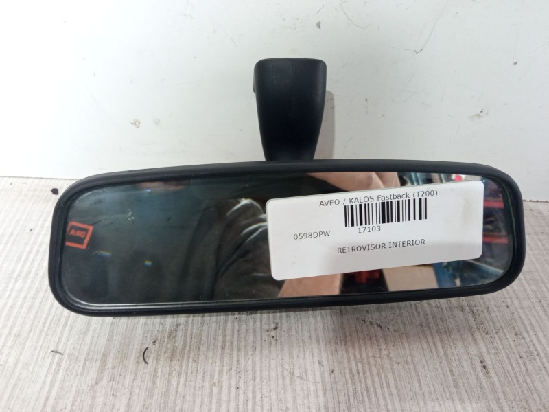 Recambio de retrovisor interior para chevrolet aveo / kalos hatchback (t200) 1.2 referencia OEM IAM   