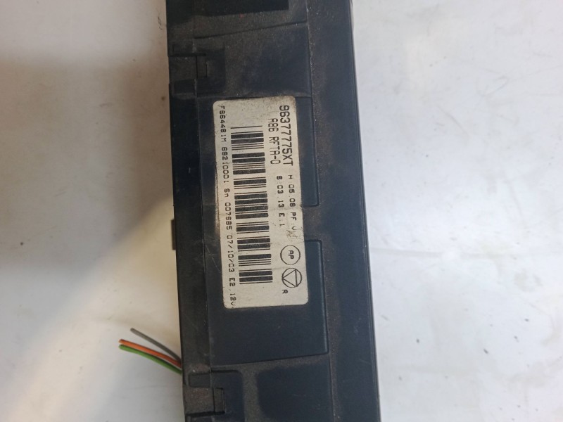 Recambio de mando climatizador para citroën c2 (jm_) 1.4 referencia OEM IAM 96377775XT  