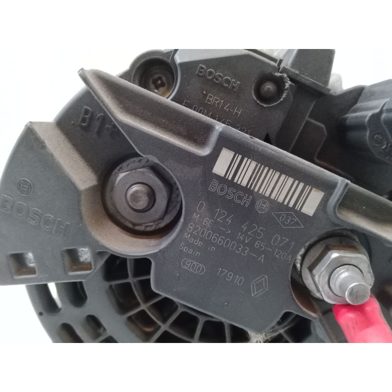 Recambio de alternador para renault megane iii hatchback (bz0/1_, b3_) 1.6 16v (bz0h) referencia OEM IAM 8200660033  0124425071
