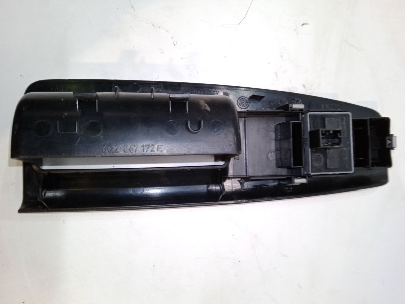 Recambio de mando elevalunas delantero derecho para volkswagen polo (9n_, 9a_) 1.2 12v referencia OEM IAM 602867172  