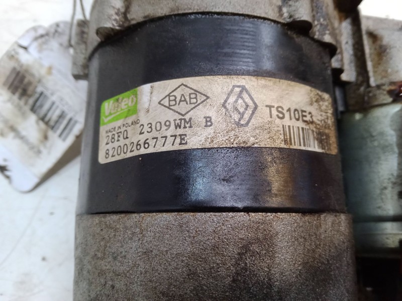 Recambio de motor arranque para renault megane iii hatchback (bz0/1_, b3_) 1.6 16v (bz0h) referencia OEM IAM   