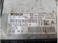 Recambio de centralita motor uce para peugeot 5008 (0u_, 0e_) 1.6 hdi referencia OEM IAM 0281014729 EDC16C34 9665674480