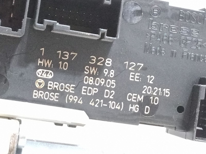 Recambio de elevalunas electrico delantero derecho para peugeot 407 (6d_) 2.0 hdi 135 (6drhrh, 6drhre, 6drhrg, 6drhrj) referenci