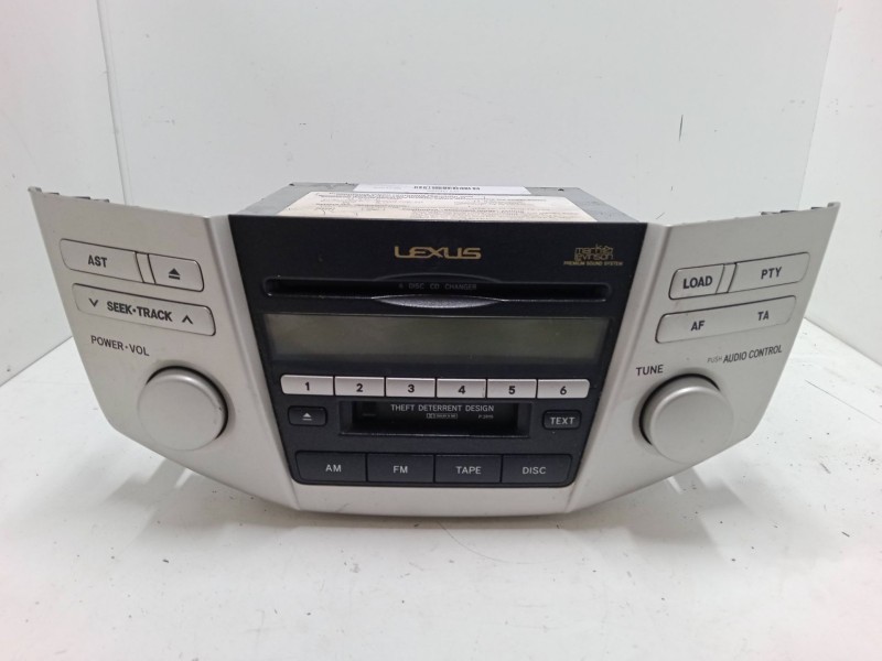 Recambio de radio cd para lexus rx (_u3_) 300 (mcu35_) referencia OEM IAM   