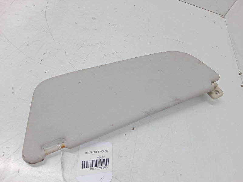 Recambio de parasol derecho para opel corsa c (x01) 1.2 (f08, f68) referencia OEM IAM   