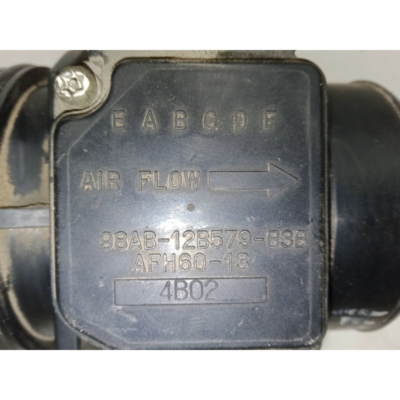 Recambio de caudalimetro para ford focus i turnier (dnw) 1.8 tdci referencia OEM IAM 98AB-12B579-B3BAFH60-13  