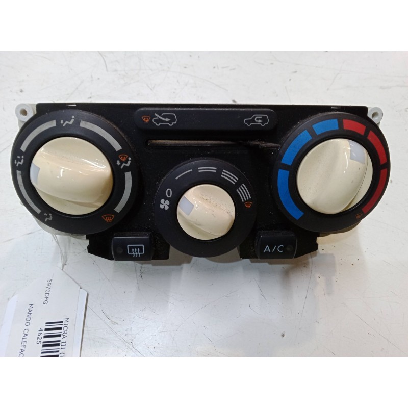 Recambio de mando calefaccion / a/a para nissan micra iii (k12) 1.5 dci referencia OEM IAM   