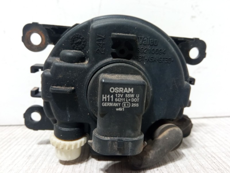 Recambio de faro antiniebla izquierdo para peugeot 307 cc (3b) 1.6 16v referencia OEM IAM 89210094  