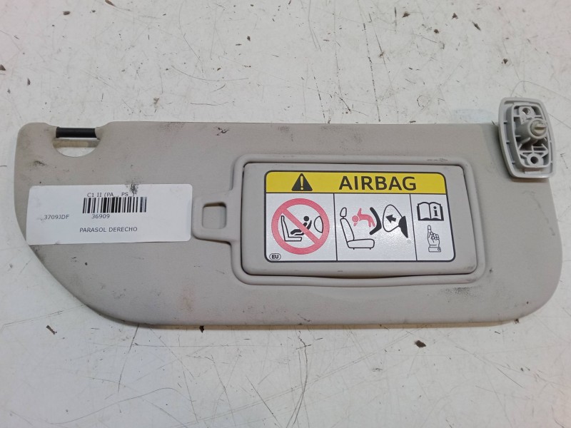 Recambio de parasol derecho para citroën c1 ii (pa_, ps_) 1.2 vti 82 referencia OEM IAM   