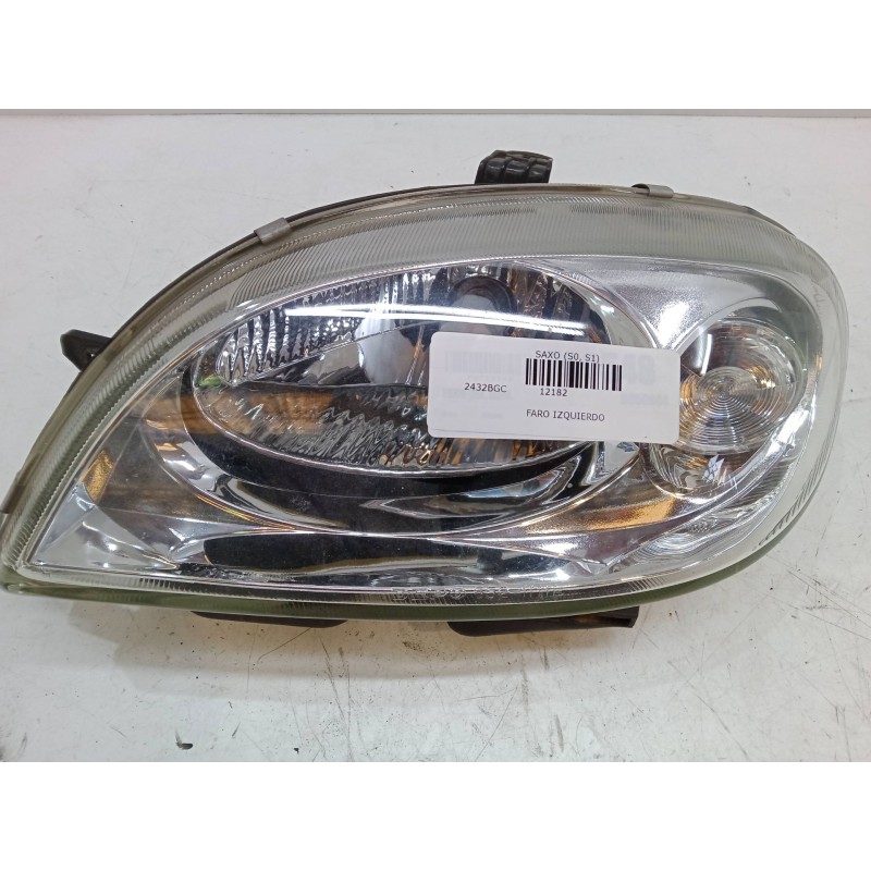 Recambio de faro izquierdo para citroën saxo (s0, s1) 1.5 d referencia OEM IAM   