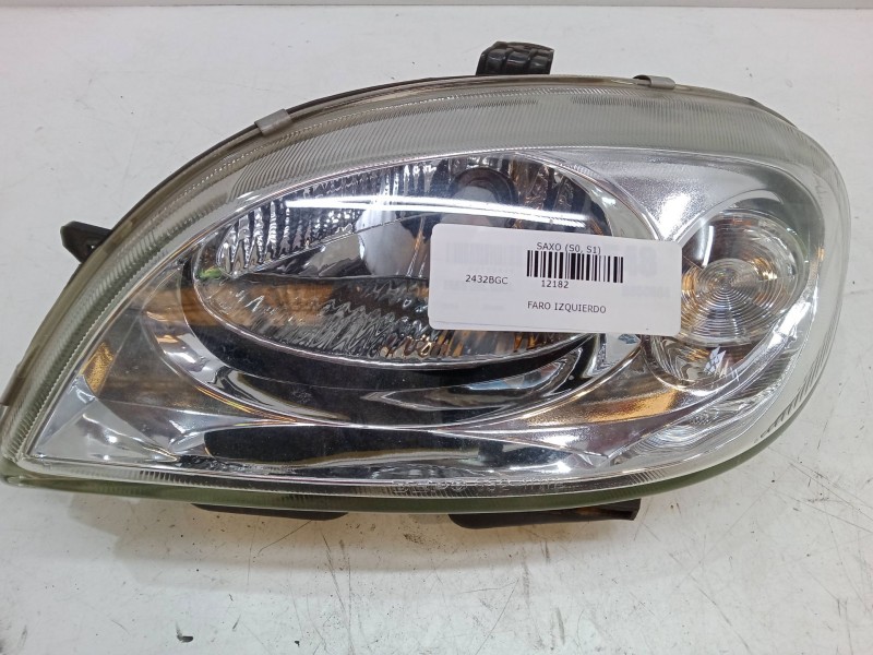 Recambio de faro izquierdo para citroën saxo (s0, s1) 1.5 d referencia OEM IAM   