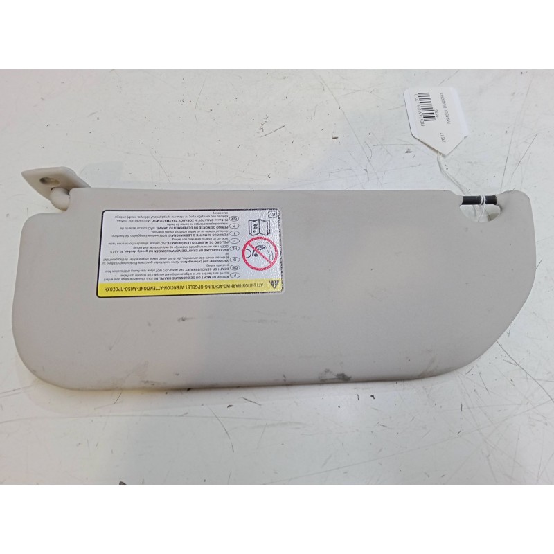 Recambio de parasol derecho para ford fiesta v (jh_, jd_) 1.4 16v referencia OEM IAM   