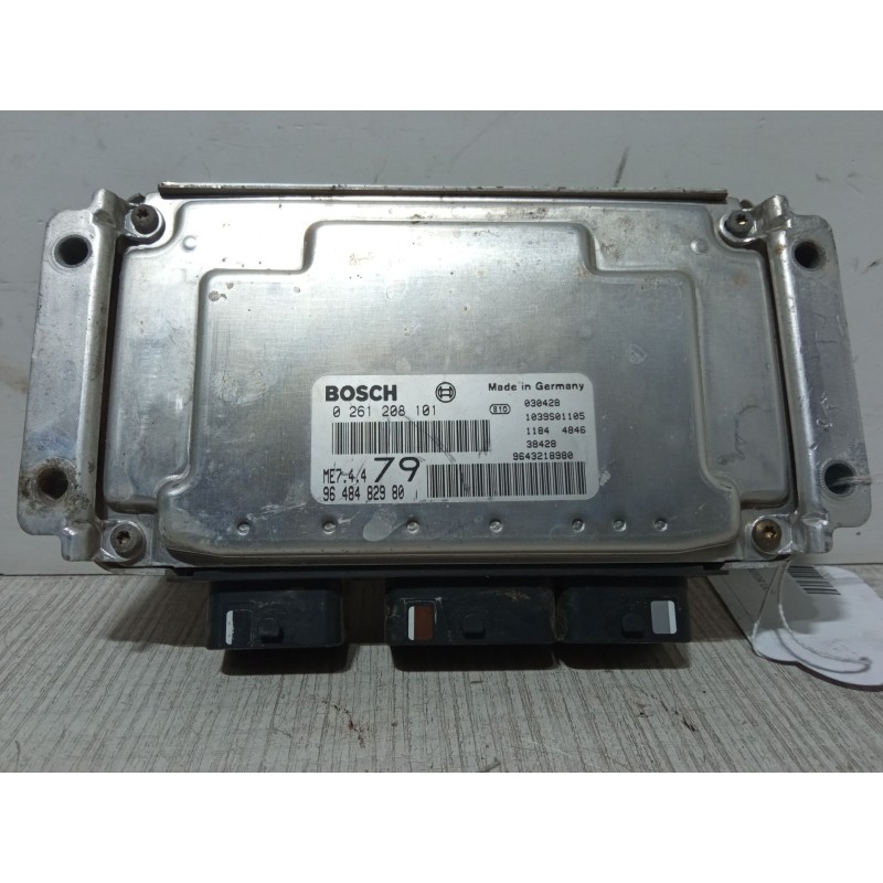 Recambio de centralita motor uce para peugeot 206 cc (2d) 1.6 16v (2dnfuf, 2dnfur) referencia OEM IAM 9648482980 0261208101 9643
