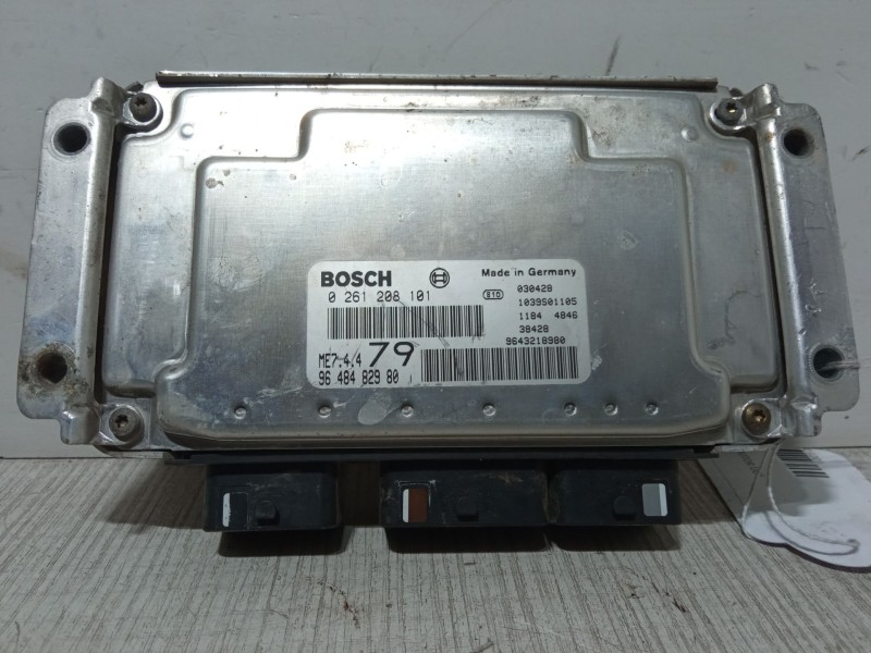 Recambio de centralita motor uce para peugeot 206 cc (2d) 1.6 16v (2dnfuf, 2dnfur) referencia OEM IAM 9648482980 0261208101 9643
