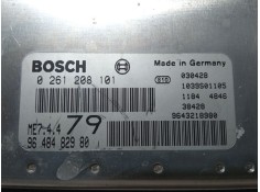 Recambio de centralita motor uce para peugeot 206 cc (2d) 1.6 16v (2dnfuf, 2dnfur) referencia OEM IAM 9648482980 0261208101 9643