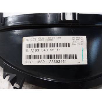 CUADRO INSTRUMENTOS A1635405511 