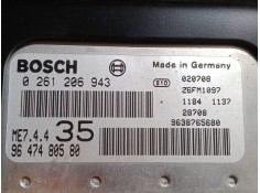 Recambio de centralita motor uce para peugeot 307 (3a/c) 1.6 16v referencia OEM IAM 9638765680 0261206943 9647480580