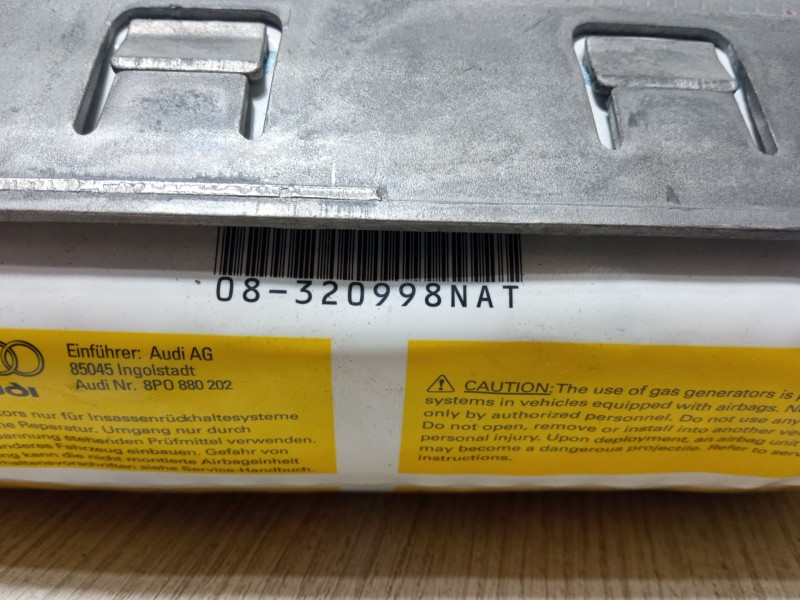 Recambio de airbag salpicadero para audi a3 sportback (8pa) 1.6 fsi referencia OEM IAM 08-320998NAT  