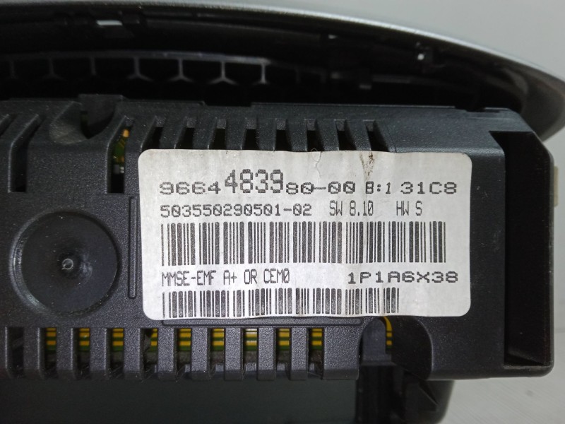 Recambio de aireador central para peugeot 207/207+ (wa_, wc_) 1.4 referencia OEM IAM 3D0880201AB  