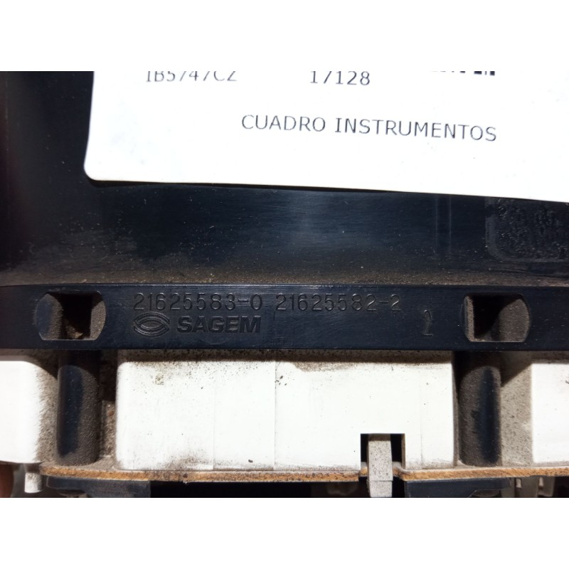 Recambio de cuadro instrumentos para citroën xsara (n1) 1.9 d referencia OEM IAM 21625583-0 21625582-2 