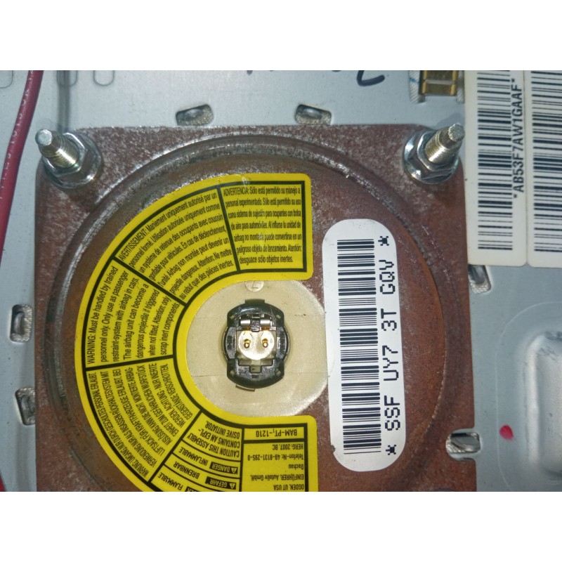Recambio de airbag volante para ssangyong rodius i 2.7 xdi referencia OEM IAM SSFUY73TGQY AB53F7AW1GAAF 