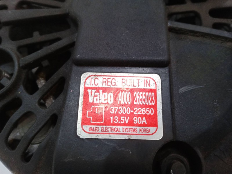 Recambio de alternador para hyundai getz (tb) 1.4 i referencia OEM IAM A0002655023  3730022650