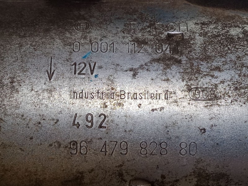 Recambio de motor arranque para citroën xsara picasso (n68) 1.6 referencia OEM IAM 9647982880  001112041