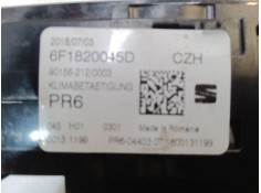 Recambio de mando calefaccion / a/a para seat ibiza v (kj1, kjg) 1.0 tsi referencia OEM IAM 6F1820045D  901562120003 2