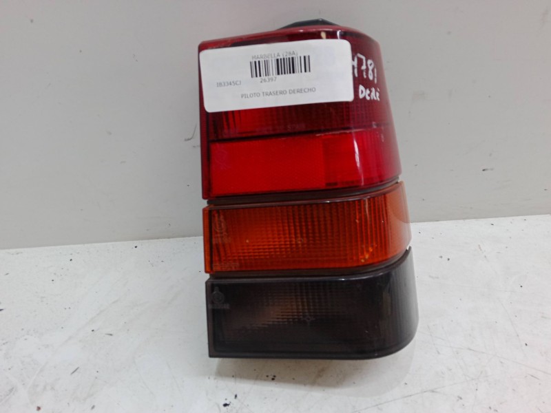 Recambio de piloto trasero derecho para seat marbella (28a) 0.9 cat referencia OEM IAM   