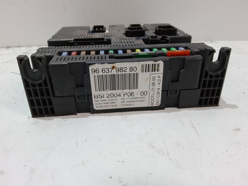 Recambio de bsi para peugeot 207/207+ (wa_, wc_) 1.6 hdi referencia OEM IAM 9663798280  BSI 2004 P06