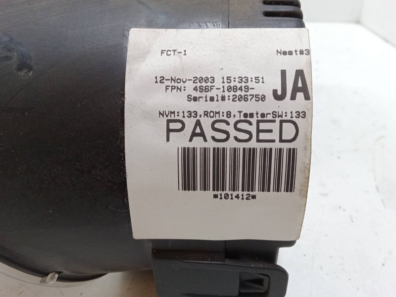 Recambio de cuadro instrumentos para ford fusion (ju_) 1.4 tdci referencia OEM IAM 4S6F10849JA  