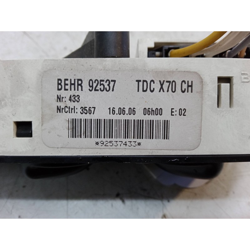 Recambio de mando calefaccion / a/a para renault master ii furgoneta (fd) 2.5 dci 120 referencia OEM IAM 92537TDCX70CH  