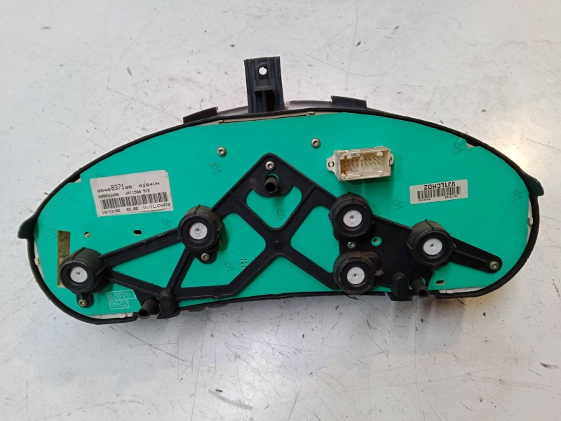 Recambio de cuadro instrumentos para peugeot 206 hatchback (2a/c) 1.6 16v referencia OEM IAM 9648837180 JAT15005CE 000643406