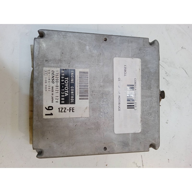 Recambio de centralita motor uce para toyota corolla verso (_e12_) 1.8 vvt-i (zze122_) referencia OEM IAM 8966113080  175200-812