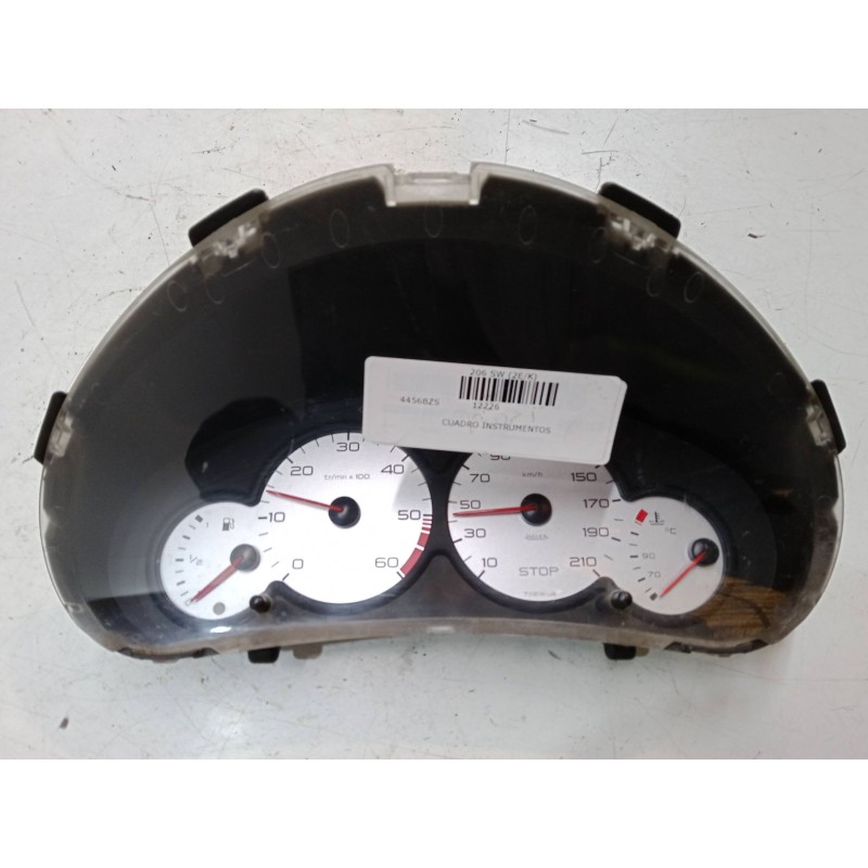 Recambio de cuadro instrumentos para peugeot 206 sw (2e/k) 1.4 hdi referencia OEM IAM 9648836580 6104TZ 000500803