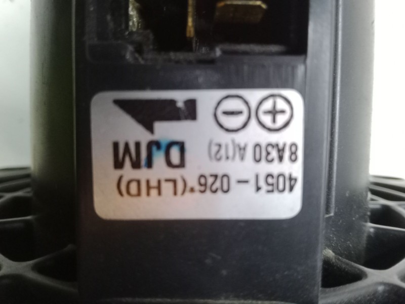 Recambio de motor calefaccion para chevrolet aveo / kalos sedán (t250, t255) 1.4 referencia OEM IAM 4051026LHD  