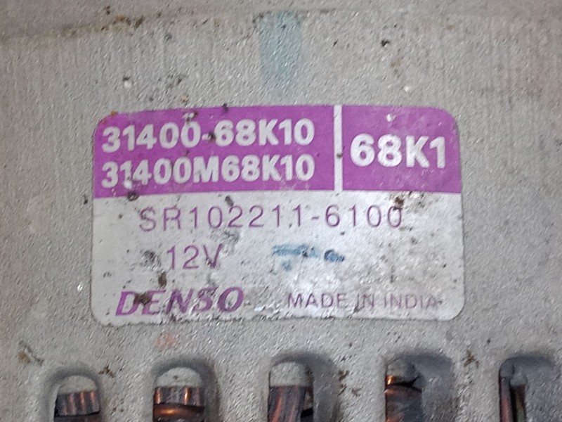 Recambio de alternador para suzuki alto vii (gf) 1.0 (amf310) referencia OEM IAM 31400M68K10  