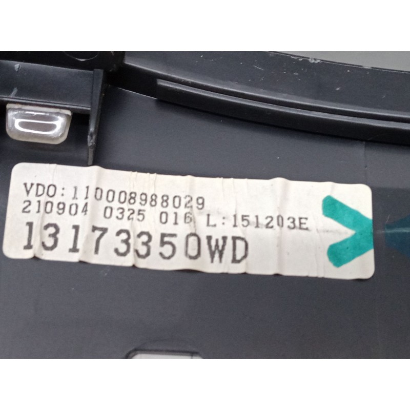 Recambio de cuadro instrumentos para opel corsa c (x01) 1.2 twinport (f08, f68) referencia OEM IAM 13173350WD 110008988029 