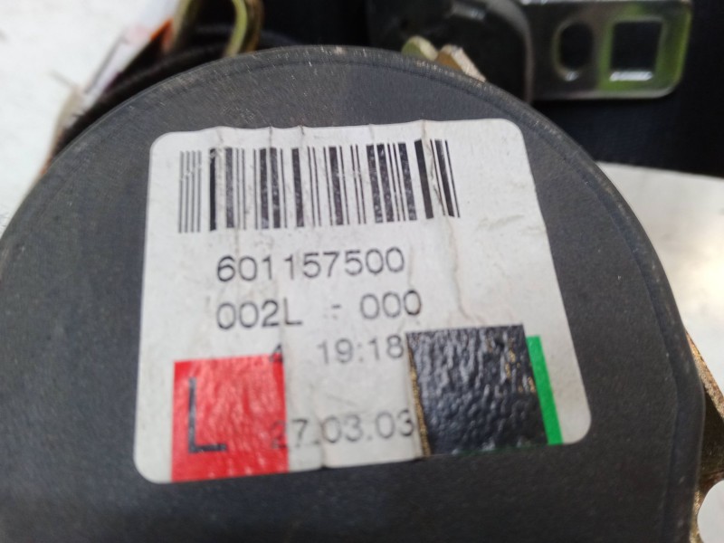 Recambio de cinturon seguridad delantero izquierdo para ford fiesta v (jh_, jd_) 1.3 referencia OEM IAM   