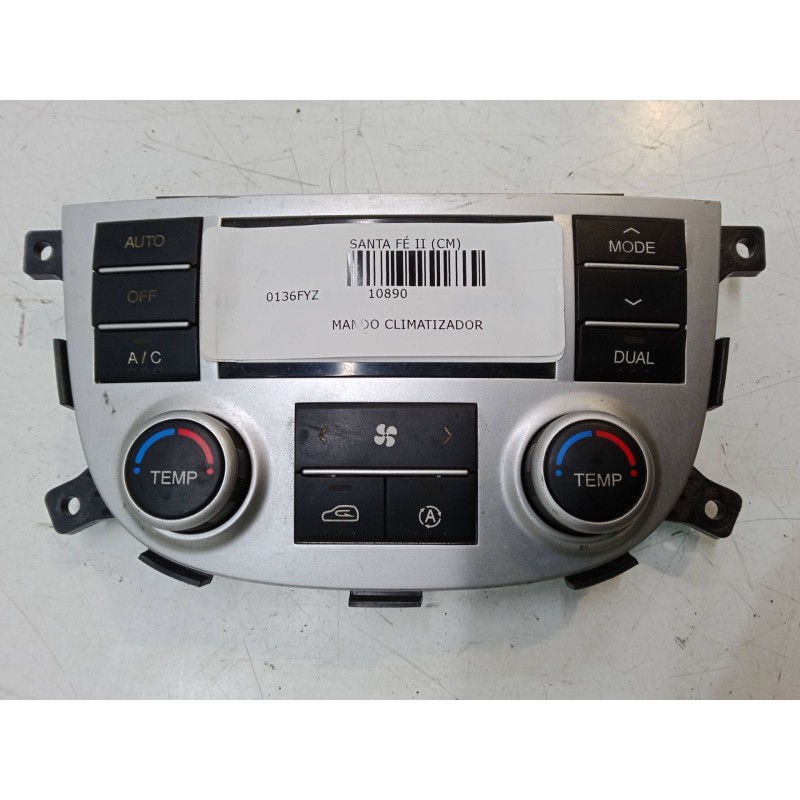 Recambio de mando climatizador para hyundai santa fé ii (cm) 2.2 crdi referencia OEM IAM 972502B432  