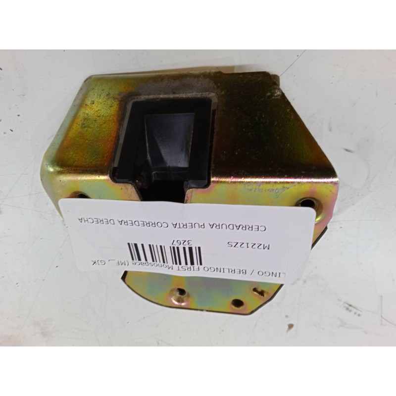 Recambio de cerradura puerta corredera derecha para citroën berlingo / berlingo first monospace (mf_, gjk_, gfk_) 2.0 hdi 90 (mf