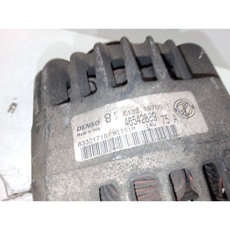 Recambio de alternador para fiat punto (188_) 1.2 60 (188.030, .050, .130, .150, .230, .250) referencia OEM IAM 46542889  633217