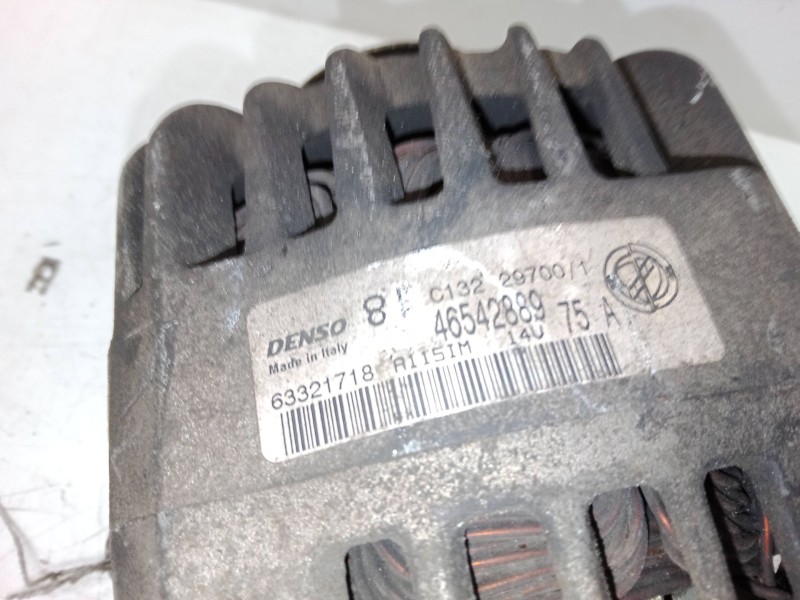 Recambio de alternador para fiat punto (188_) 1.2 60 (188.030, .050, .130, .150, .230, .250) referencia OEM IAM 46542889  633217